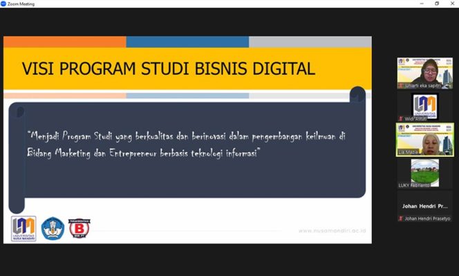 
					Evaluasi Akademi Prodi Bisnis Digital