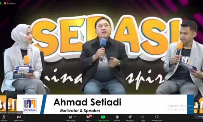 
					Beri Inspirasi Kepada Mahasiswa Baru, UNM Sukses Gelar Seminar Inspirasi 2023