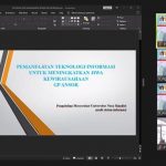 Pelatihan Pemanfaatan Teknologi