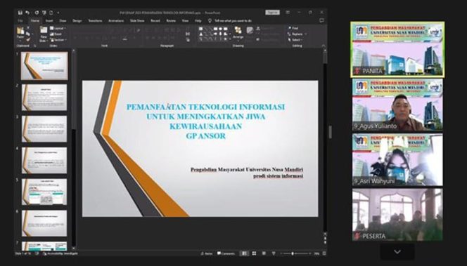
					Pelatihan Pemanfaatan Teknologi