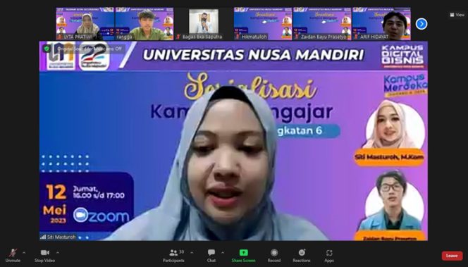 
					Sosialisasi Kampus Mengajar 