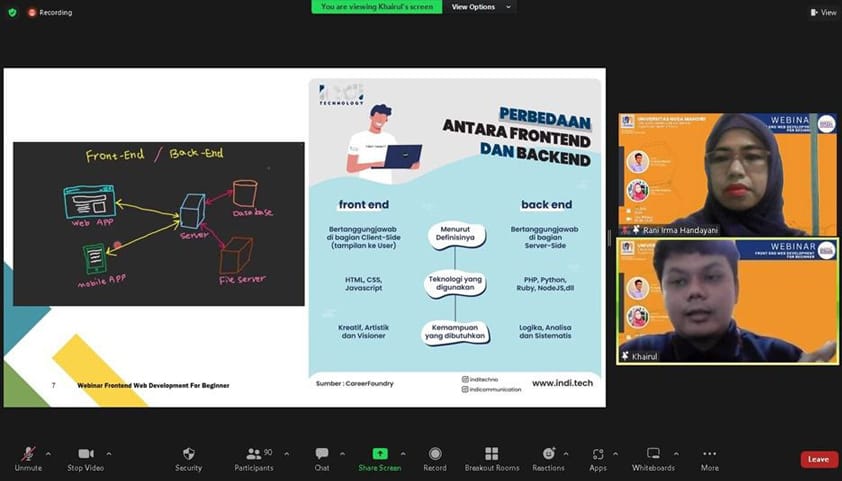 Webinar Prodi Sistem Informasi