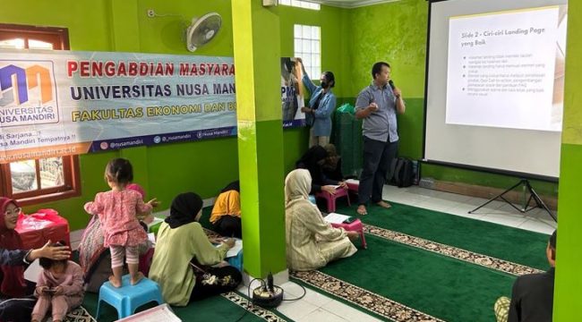 Pengabdian Masyarakat Dosen Prodi Bisnis Digital