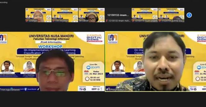 
					Prodi Informatika UNM Gelar Webinar ML