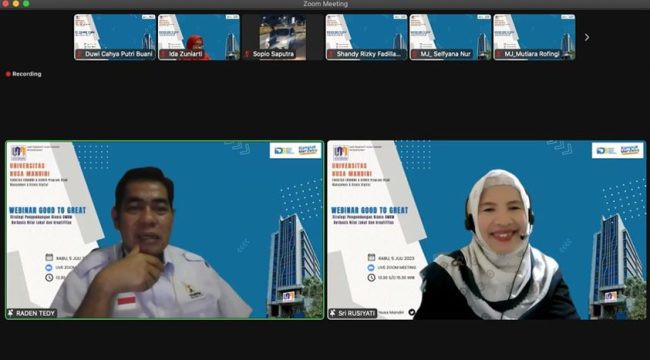 Webinar Prodi Manajemen UNM