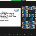 Prodi Sistem Informasi Gelar Webinar Menulis Artikel Ilmiah