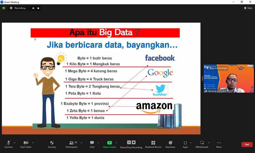 Webinar Pentingnya Big Data