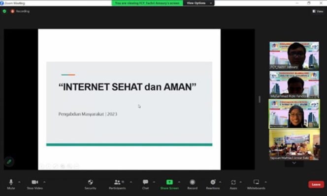 
					Sosialisasi Internet Sehat