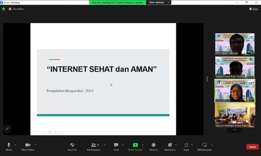 Sosialisasi Internet Sehat