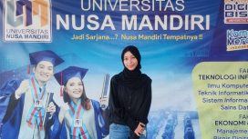 Keysha Terima Beasiswa dari Kampus UNM