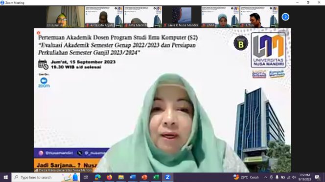 
					Evaluasi Akademik dan Persiapan Kuliah