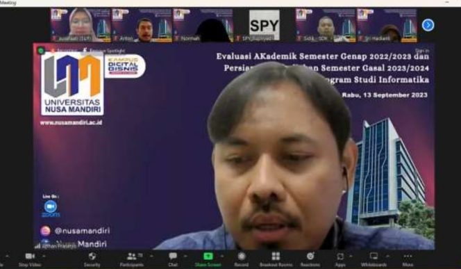 
					Prodi Informatika Evaluasi Akademik