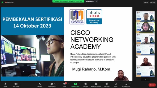 
					Prodi Informatika Beri Pembekalan Sertifikasi Cisco