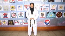 Putri Zahwa, Atlet Taekwondo UNM