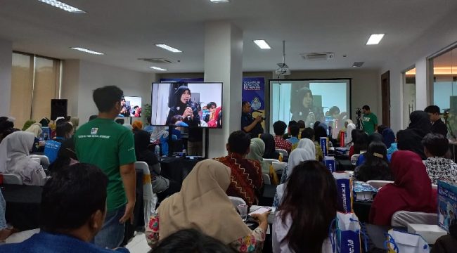Antusisme Peserta Seminar Digital Bisnis UNM kampus Margonda, (Dok: Universitas Nusa Mandiri)