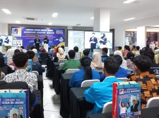 Seminar Digital Bisnis UNM kampus Margonda, (Dok: Universitas Nusa Mandiri)