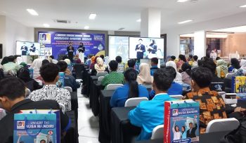 Seminar Digital Bisnis UNM kampus Margonda, (Dok: Universitas Nusa Mandiri)
