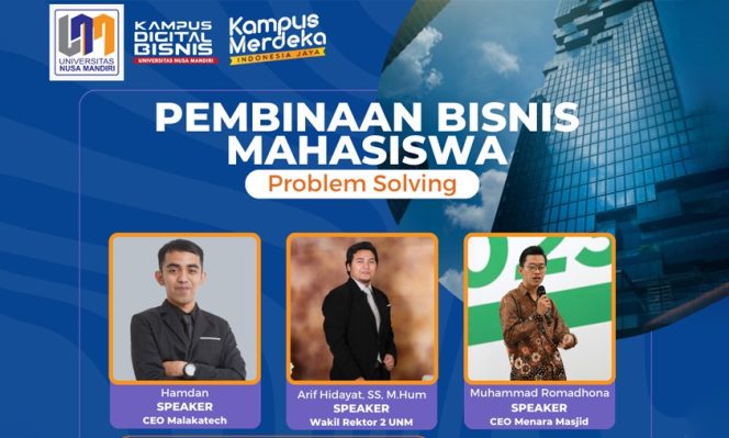 
					Program Pembinaan Bisnis Mahasiswa