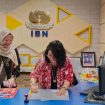 Penandatangan MoU UNM dengan IBN