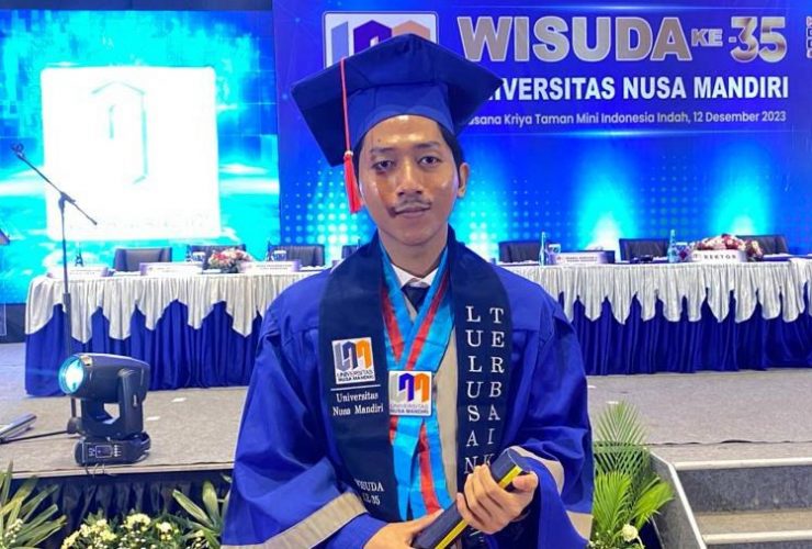 Abhindra Aji Saputra Berikan Tips-nya yang Berhasil menjadi Wisudawan Terbaik Universitas Nusa Mandiri