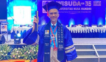  Fuad Muftie, Wisudawan Terbaik Program Magister Ilmu Komputer UNM