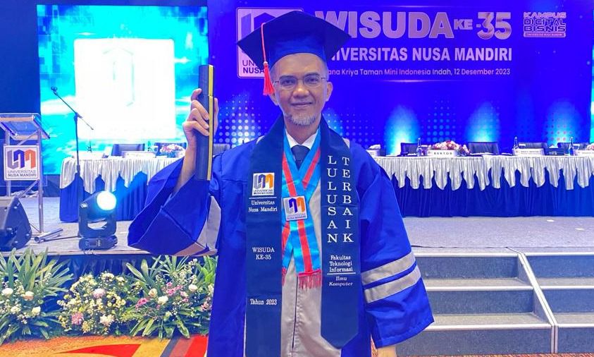 Fuad Muftie, Wisudawan Terbaik Program Magister Ilmu Komputer UNM