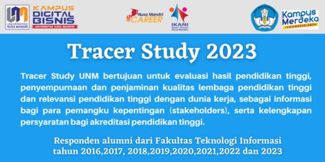 
					Tracer Study 2023
