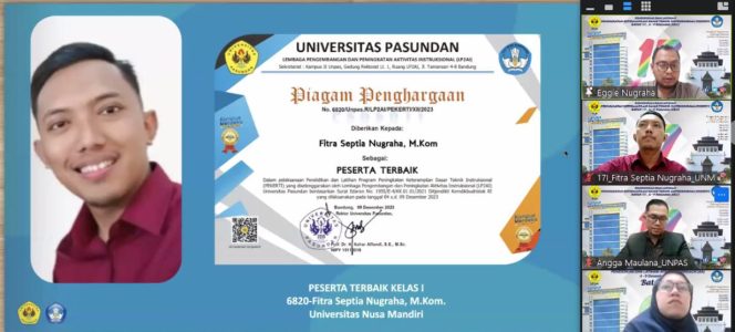 
					Dosen Prodi Informatika Jadi Peserta Terbaik PEKERTI