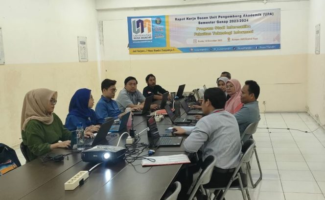 
					Prodi Informatika UNM Gelar Rapat Kerja