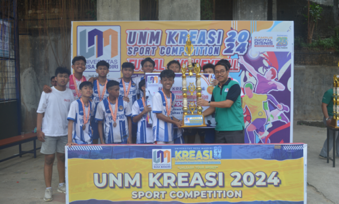 
					Tak Masuk Final, SMK Yapemri Depok Raih Peringkat Ketiga Dalam KREASI UNM 2024