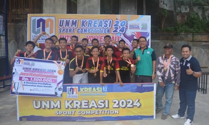 
					SMK Poncol Jakarta Raih Prestasi Gemilang sebagai Juara 1 Futsal Competition Nusa Mandiri KREASI 2024