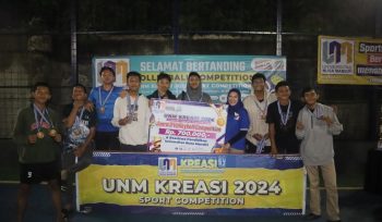 Foto: SMAN 1 Gunung Putri Raih Juara 3 Volly  Competition Nusa Mandiri KREASI 2024