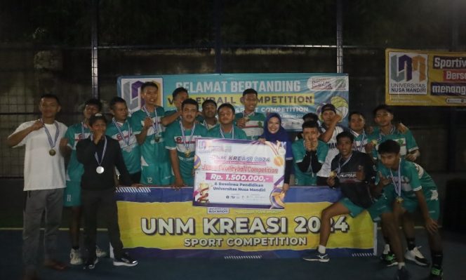 
					Tak Sia-Sia, Meskipun Jauh dan Terhalang Hujan MAN 1 Sukabumi Torehkan Juara 1 Vollyball Competition UNM KREASI 2024