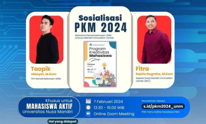 
					Gelar Sosialisasi PKM 2024