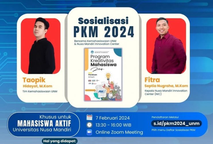 Gelar Sosialisasi PKM 2024