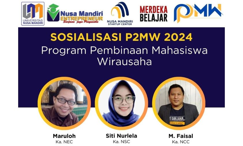 Sosialisasi Program Pembinaan Mahasiswa Wirausaha 2024