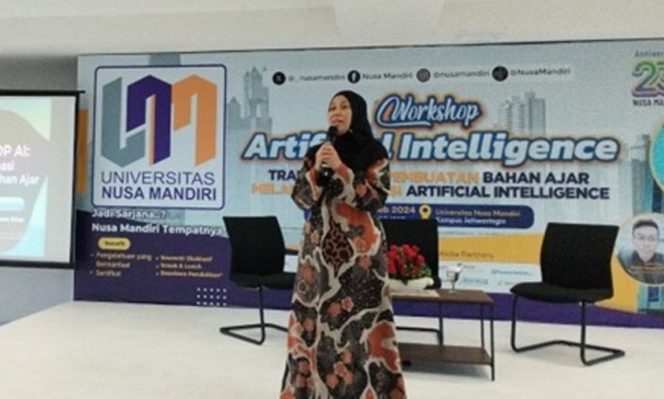 
					Workshop AI Universitas Nusa Mandiri