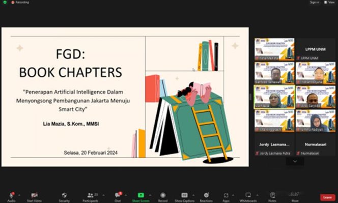 
					FGD Book Chapter Universitas Nusa Mandiri