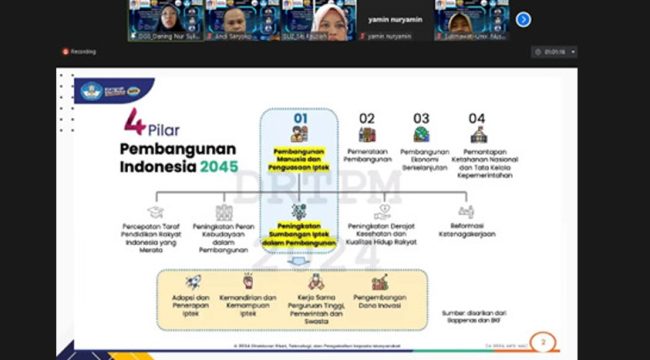 Sosialisasi Penerimaan Proposal Hibah Penelitian & Pengabdian Kepada Masyarakat