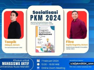 Sosialisasi PKM 2024