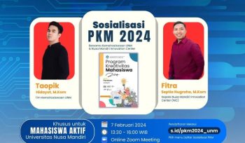Sosialisasi PKM 2024
