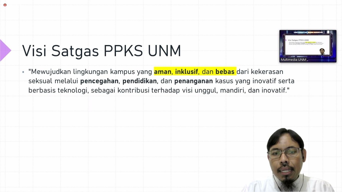 Satgas PPKS Universitas Nusa Mandiri