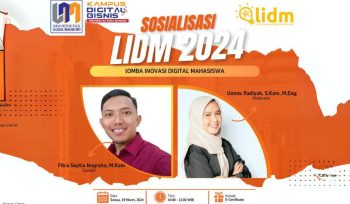 Sosialisasi LIDM Tahun 2024