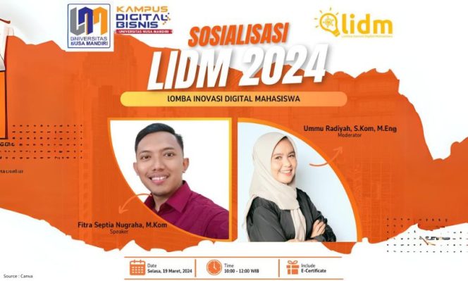 
					Sosialisasi LIDM Tahun 2024