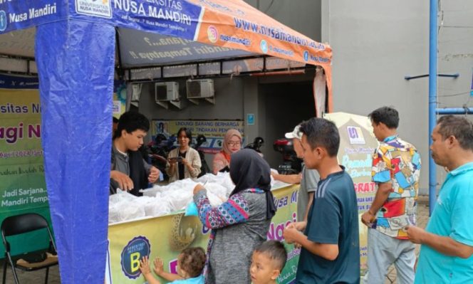
					Nusa Mandiri Berbagi dan Peduli
