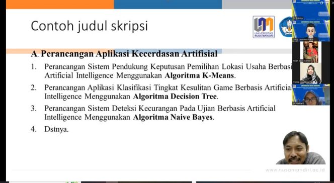
					Persamaan Persepsi Dosen Pembimbing
