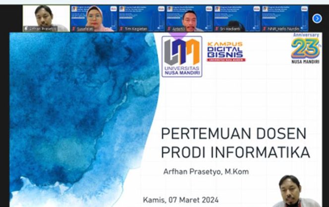 
					Prodi Informatika Universitas Nusa Mandiri