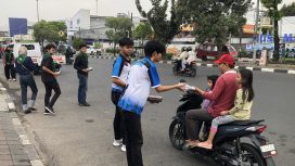 UKM Taekwondo Berbagi Takjil