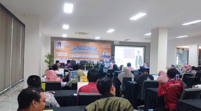 Workshop DigibisTech di Universitas Nusa Mandiri Kampus Margonda