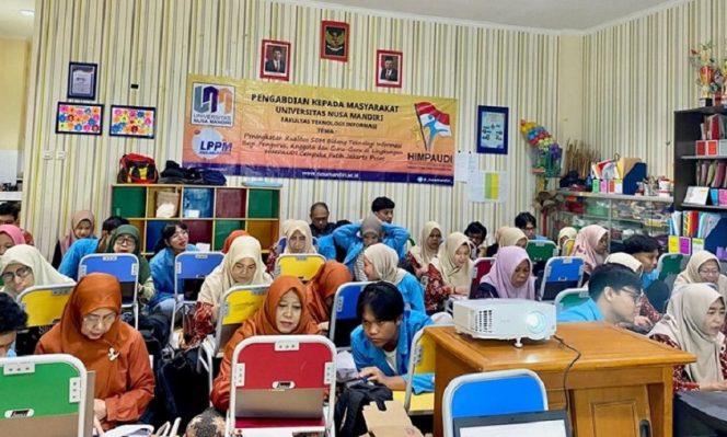 
					Dosen Universitas Nusa Mandiri Gelar Pelatihan